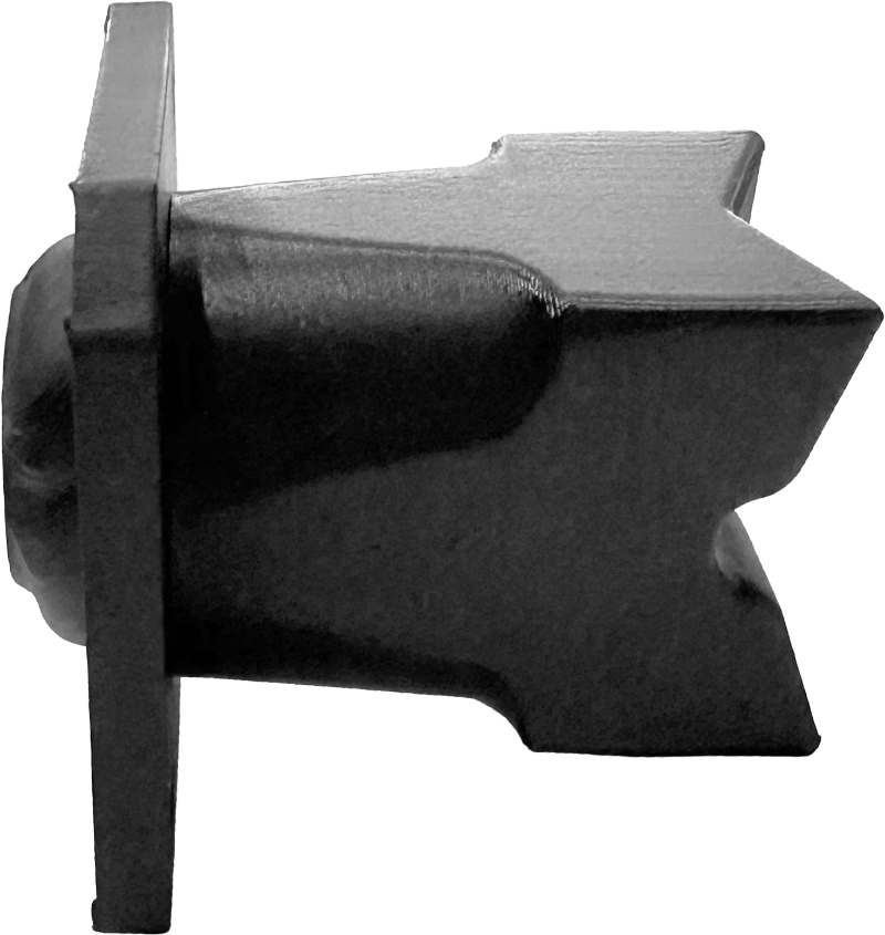 Steel Post and Composite V Block